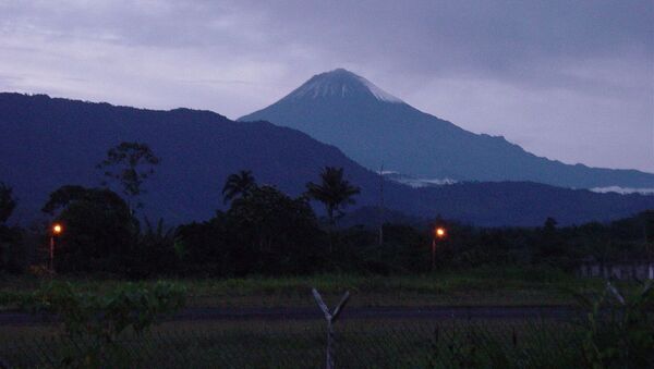 Vulcão Sangay, no Equador - Sputnik Brasil