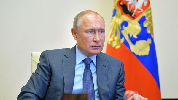 Presidente russo Vladimir Putin  - Sputnik Brasil