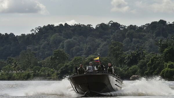 Lancha da Marinha da Colômbia (imagem referencial) - Sputnik Brasil