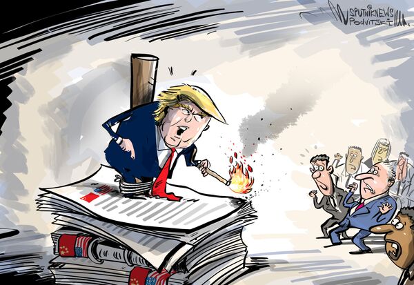 Farpas de EUA à China lesam ambas economias e impedem luta com futuras pandemias, avisam analistas - Sputnik Brasil