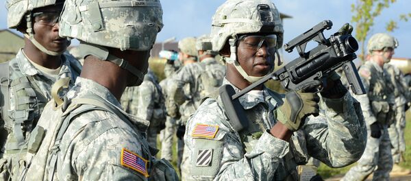 Soldados americanos - Sputnik Brasil