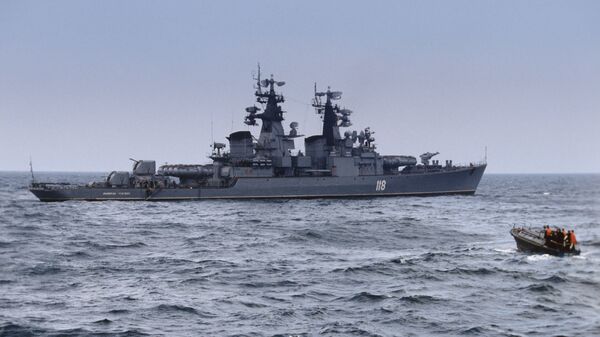 Fragata Admiral Golovko da Frota do Mar Negro da Rússia - Sputnik Brasil
