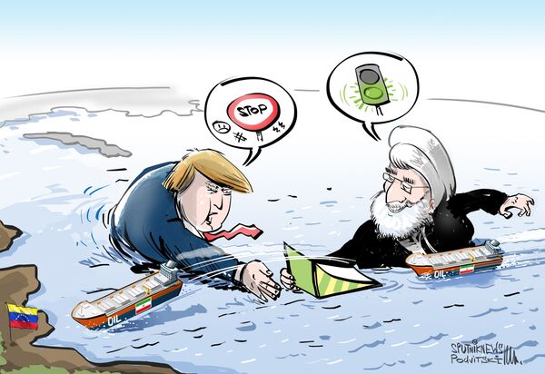 Poderiam navios do Irã ajudar a relançar indústria petrolífera da Venezuela? - Sputnik Brasil