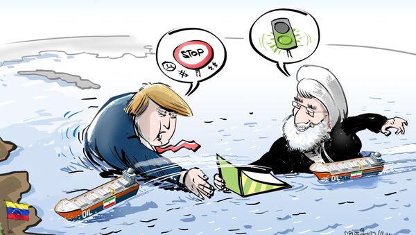 Trump perdendo 'batalha naval' para Irã - Sputnik Brasil