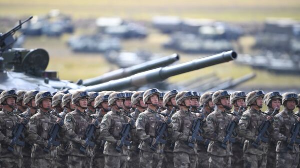 Militares chineses - Sputnik Brasil