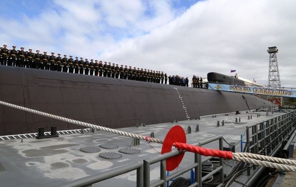 Rússia recebe novo submarino nuclear estratégico de 4ª geração (VÍDEO, FOTOS) - Sputnik Brasil