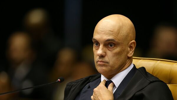 Ministro do Supremo Tribunal Federal (STF) Alexandre de Moraes - Sputnik Brasil