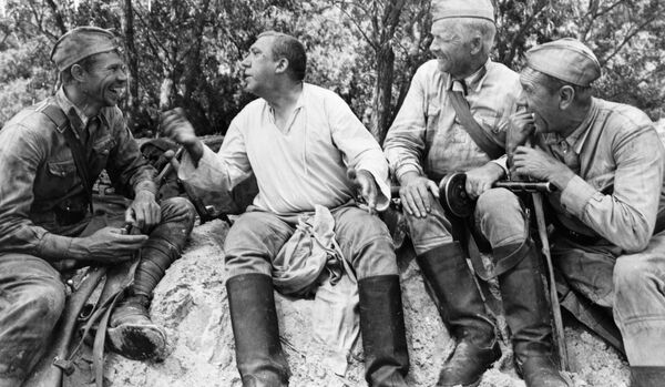 Filme 'Eles Lutaram pela Pátria': batalhão soviético se redime após recuar em Stalingrado Filme 'Eles Lutaram pela Pátria': batalhão soviético se redime após recuar em Stalingrado - Sputnik Brasil