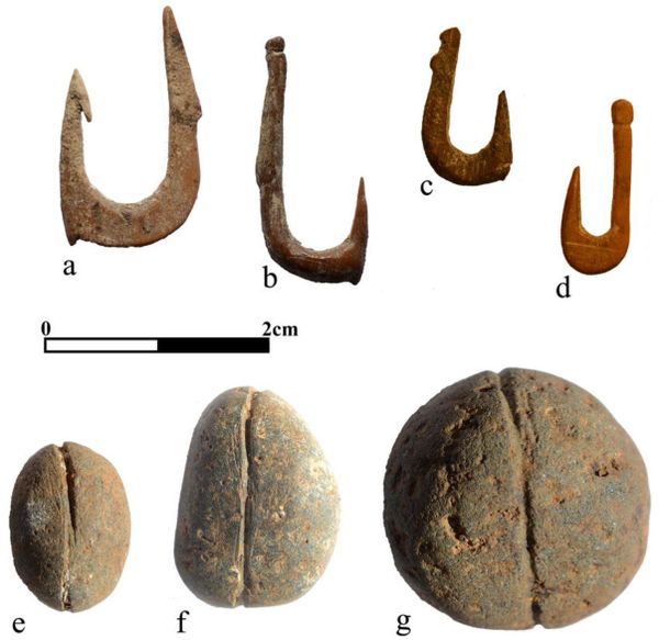 Anzóis de 20.000 anos de antiga civilização são encontrados em Israel (FOTO) Anzóis de 20.000 anos de antiga civilização são encontrados em Israel (FOTO) - Sputnik Brasil