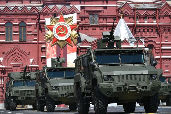 Veículo blindado Taifun-K na Parada dos 75 anos da Vitória em Moscou - Sputnik Brasil