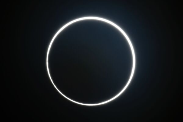 Fotografia de eclipse capturada em Taiwan em 21 de junho - Sputnik Brasil
