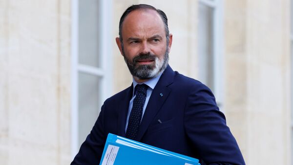 Primeiro-ministro francês Édouard Philippe - Sputnik Brasil