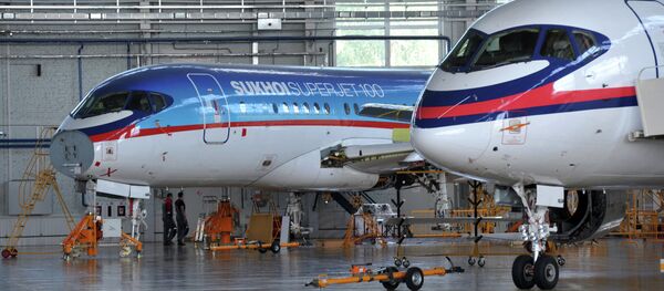 Centro de treinamento de pessoal - Sukhoi Superjet 100 - Sputnik Brasil