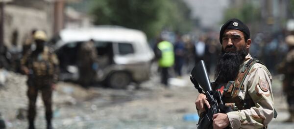 Forças de segurança afegãs - Sputnik Brasil