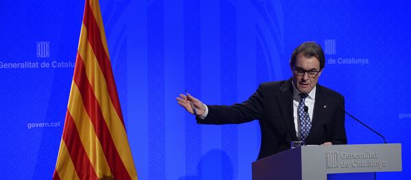 Presidente da Generalitat da Catalunha, Artur Mas. Foto de arquivo - Sputnik Brasil