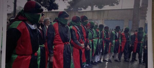 Membros do movimento 'Morte ao EI e aos terroristas', Afeganistão - Sputnik Brasil