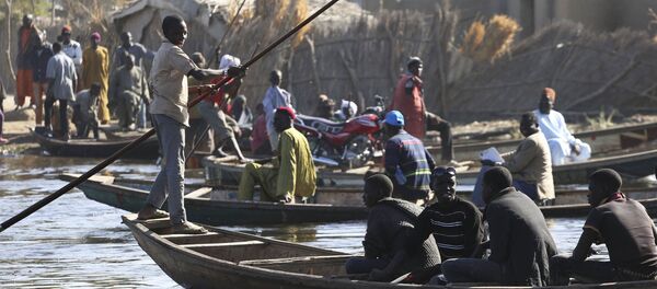 Lago Chade - Sputnik Brasil