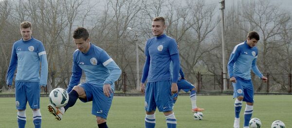Jogadores do FC Sevastopol - Sputnik Brasil