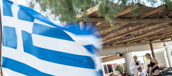 Bandeira da Grécia - Sputnik Brasil