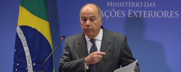 Ministro das Relações Exteriores do Brasil, Mauro Vieira - Sputnik Brasil