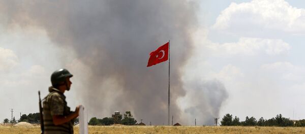Fronteira entre Turquia e Síria - Sputnik Brasil