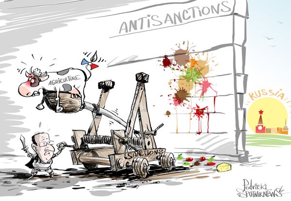 Agricultura é sacrificada, mas as sanções vivem Agricultura é sacrificada, mas as sanções vivem - Sputnik Brasil