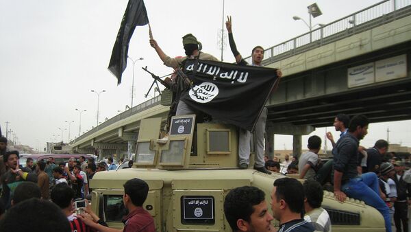 Militantes do Estado Islâmico em Fallujah, no Iraque - Sputnik Brasil