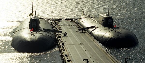 Submarinos nucleares ancorados. - Sputnik Brasil