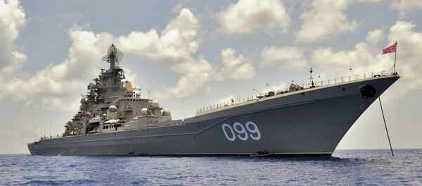 Cruzador nuclear pesado Pyotr Veliky - Sputnik Brasil