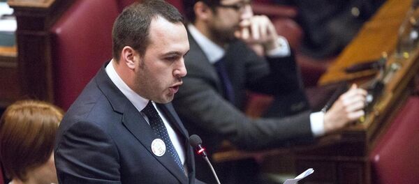 Manlio Di Stefano. Foto de arquivo - Sputnik Brasil