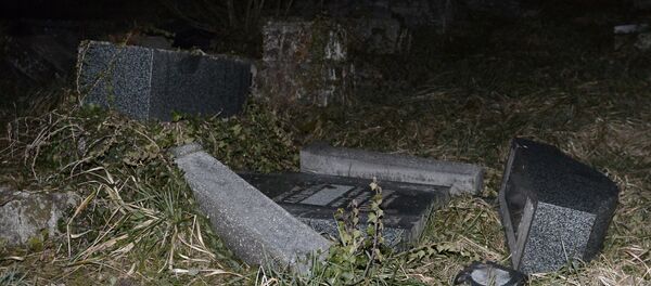 Cemitério judaico de Sarre-Union, na Alsácia - Sputnik Brasil