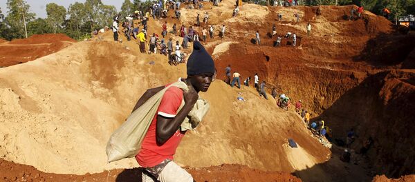 Garimpo de ouro - Sputnik Brasil