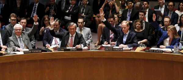 Voto no Conselho de Segurança da ONU - Sputnik Brasil