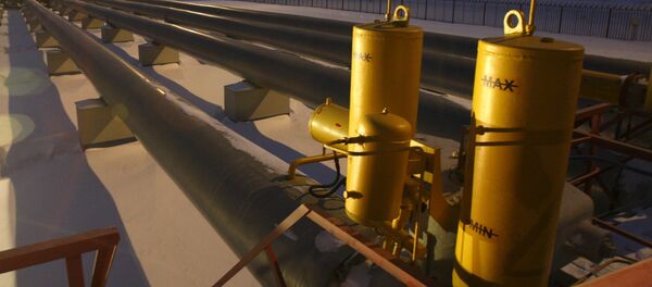 Gasoduto na Rússia - Sputnik Brasil