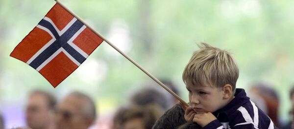 Bandeira da Noruega. - Sputnik Brasil