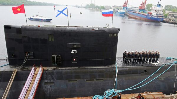 Navio de guerra do Vietnã faz escala no Extremo Oriente da Rússia