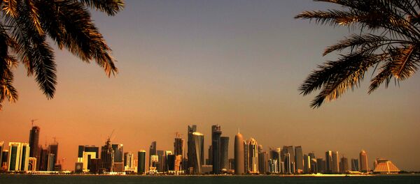 Vista para a capital de Qatar, Doha - Sputnik Brasil