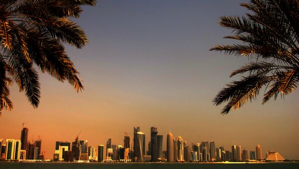 Vista para a capital de Qatar, Doha - Sputnik Brasil