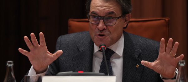 Artur Mas, presidente do governo da Catalunha Artur Mas, presidente do governo da Catalunha - Sputnik Brasil