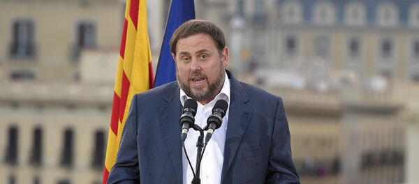 Oriol Junqueras, líder do partido ERC, membro da lista unitária catalã Oriol Junqueras, líder do partido ERC, membro da lista unitária catalã - Sputnik Brasil