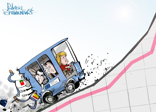 Grécia e Portugal fazem cair ranking da UE - Sputnik Brasil