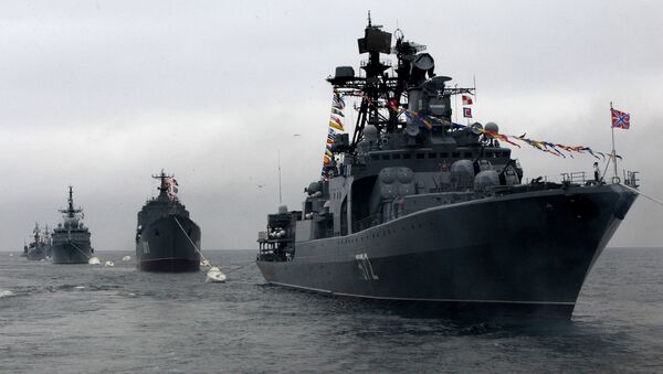 Día de la Armada de Rusia en Vladivostok - Sputnik Brasil