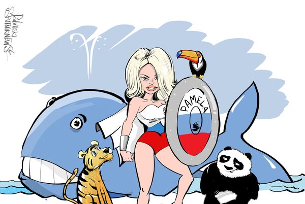 Todos gostam de Pamela - Sputnik Brasil