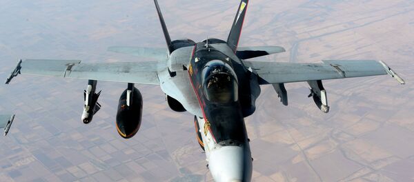 F-18E Super Hornet da Força Naval dos EUA - Sputnik Brasil