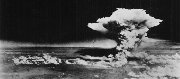 Explosão de bomba nuclear em Hiroshima, em 6 de agosto de 1945. Foto de arquivo - Sputnik Brasil