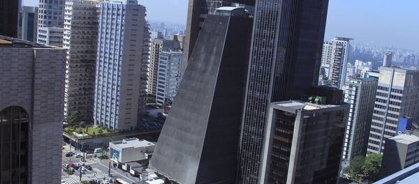 Edifício sede da Fiesp na Avenida Paulista, São Paulo - Sputnik Brasil
