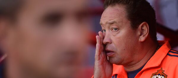 Leonid Slutsky, técnico da seleção russa e do CSKA Moscou. - Sputnik Brasil