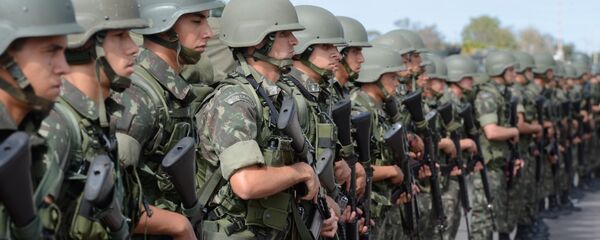 Soldados do Exército Brasileiro - Sputnik Brasil
