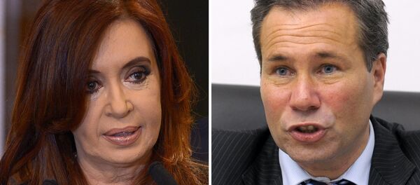 Cristina Fernández de Kirchner e Alberto Nisman - Sputnik Brasil