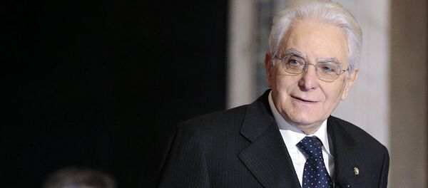 Presidente da Itália Sergio Mattarella - Sputnik Brasil